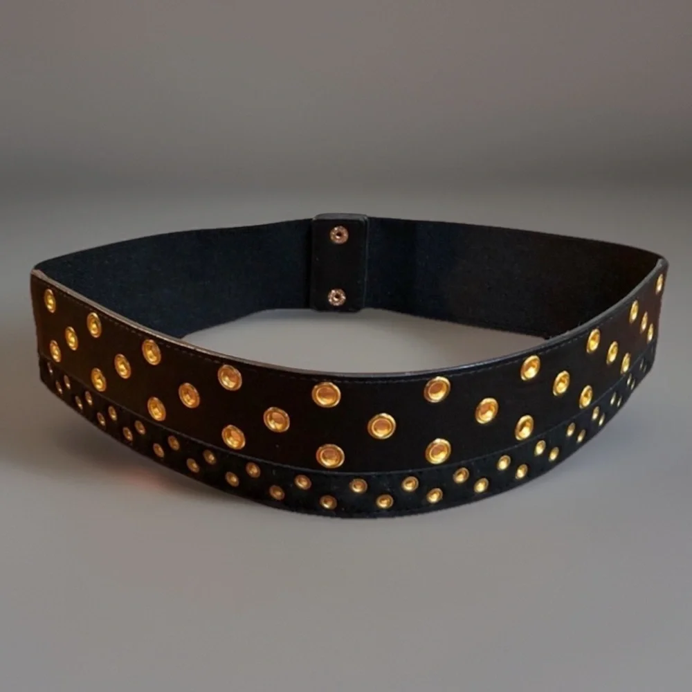 Grommet Steampunk Runway Snap Waist Belt